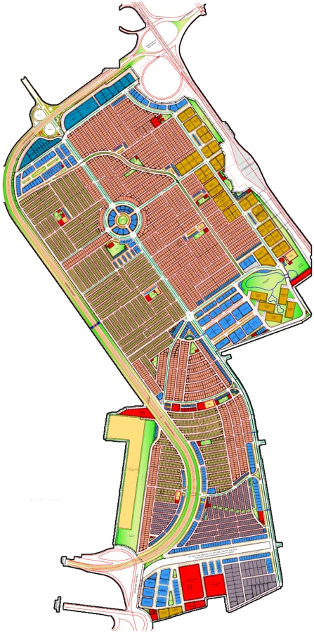 Top City-1 Islamabad Map