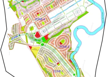 DHA River View South Map
