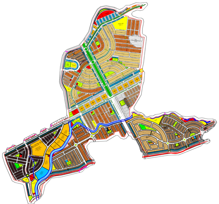 CBR Town Phase 2 Rawalpindi Map