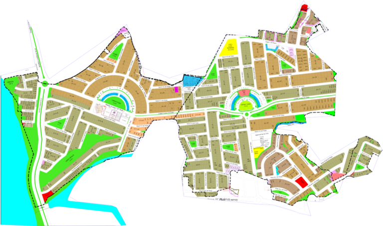 Bahria Town Phase 7 Rawalpindi Map