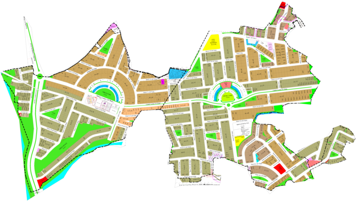 Bahria Town Phase 7 Rawalpindi Map