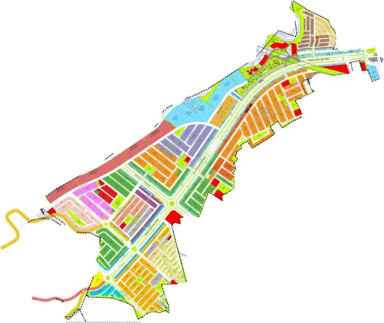 DHA River View North Map