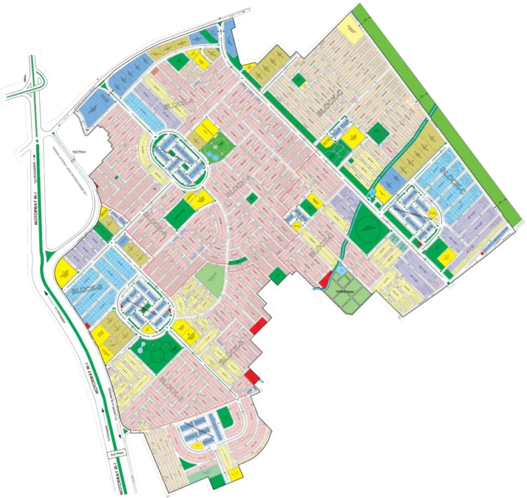 Faisal Town F-18 Islamabad Map